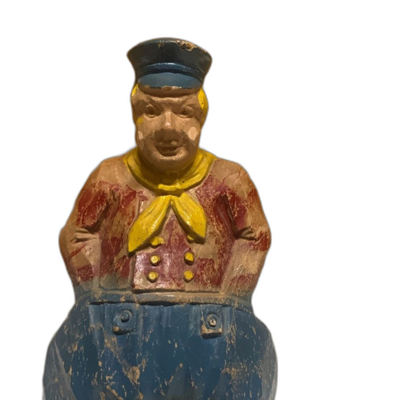 Vintage Wooden Man Figurine! - Picture 5 of 5